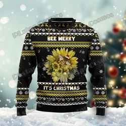Jersey Punto 3D Gato Negro Feo – Navidad 2026 Unisex