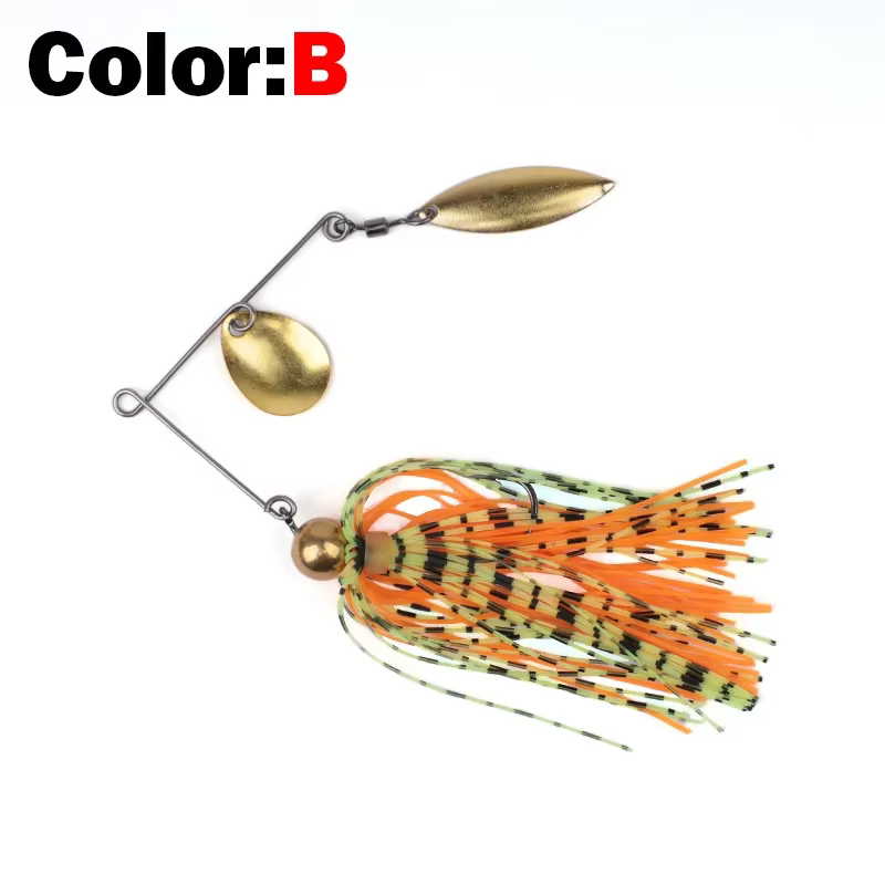 OUTKIT Wobbler metálico – Señuelo giratorio para pesca deportiva - imagen 5