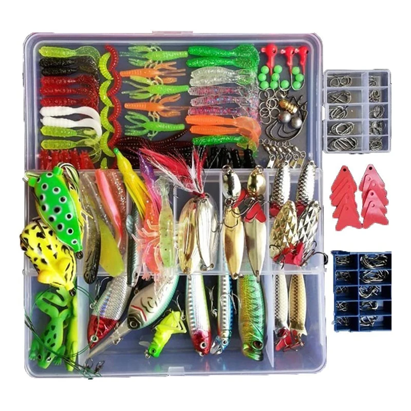 Kit de señuelos para pesca: wobblers, vinilos y cucharillas - imagen 5