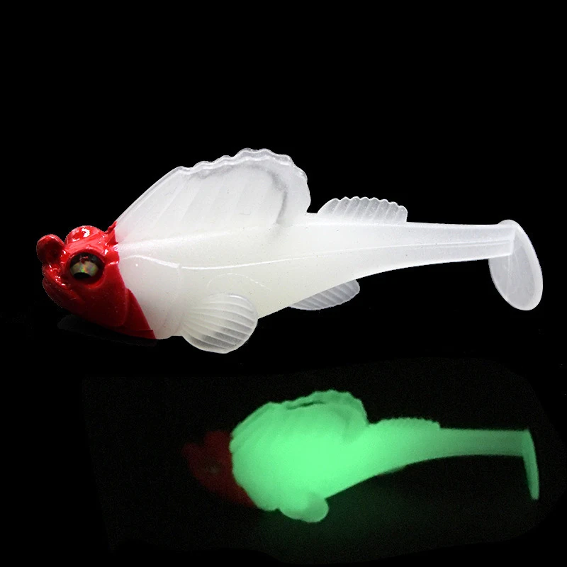 Swimbait de silicona para lubina – Señuelo hundible spinning - imagen 3