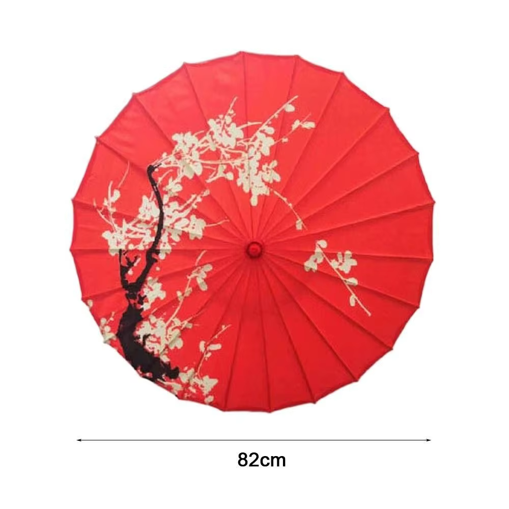 Sombrilla de Papel Encerado Vintage China – Decorativa para Fiesta y Novia - imagen 5