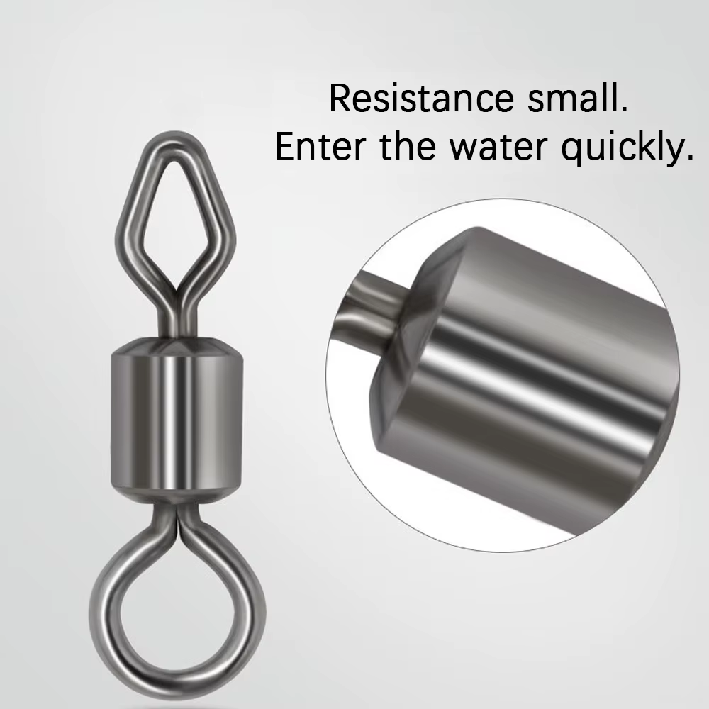 DNDYUJU Barril Giratorio Latón para Carpa – Accesorios de Pesca - imagen 2