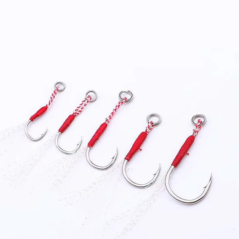 Anzuelos Jig Head OUTKIT – Acero carbono con púas