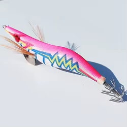 Jigs Luminosos para Calamar 13 cm con Campana – Señuelos de Pesca Marina