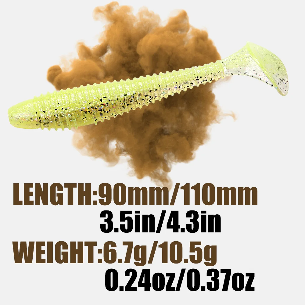 B & U Swimbait Cola de Paloma – Señuelo para Lucio, Zander y Bass - imagen 2