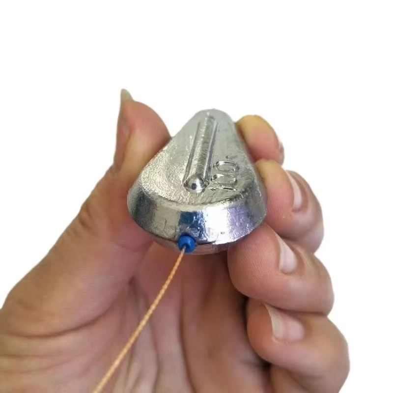 Pesas de plomo planas con tubo – Juego de 20‑60 g para pesca - imagen 4