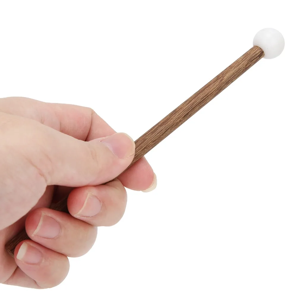 Baqueta de práctica para tambor de lengua con mango de madera