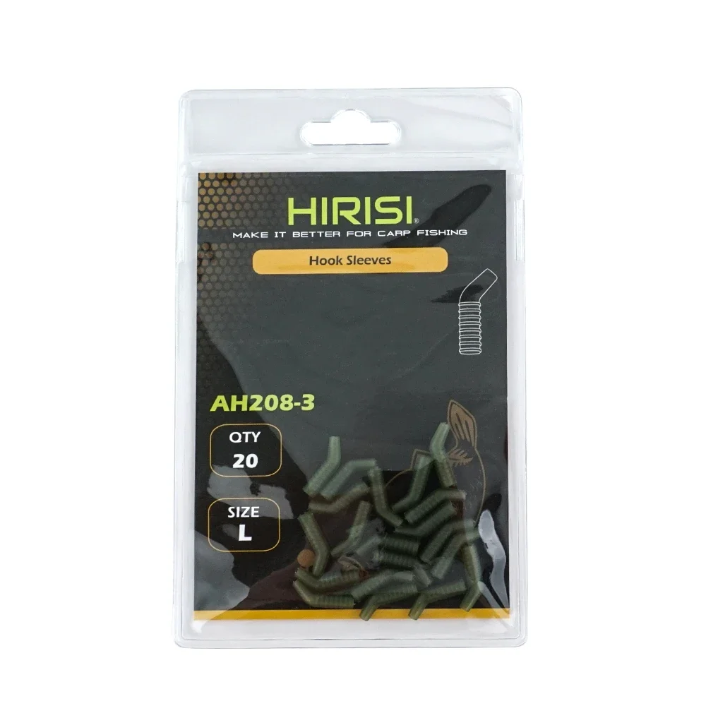 Hirisi mangas antienredos AH208 para anzuelo alineador carpa - imagen 5