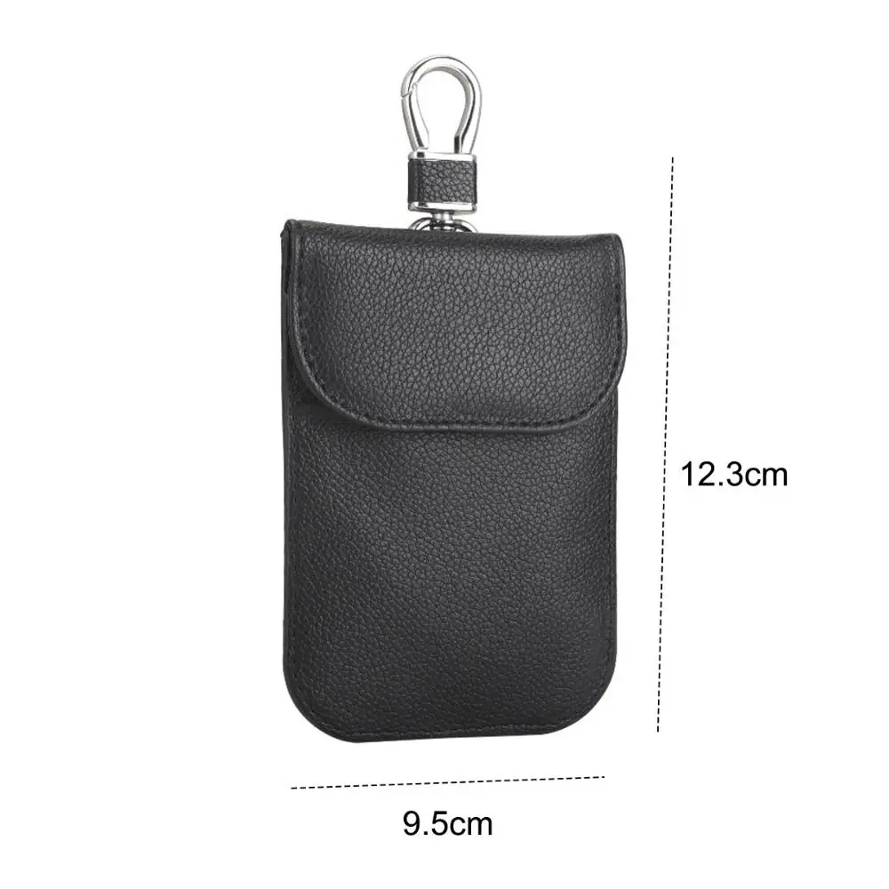 Funda llaves RFID antirrobo de cuero con bloqueo - imagen 3