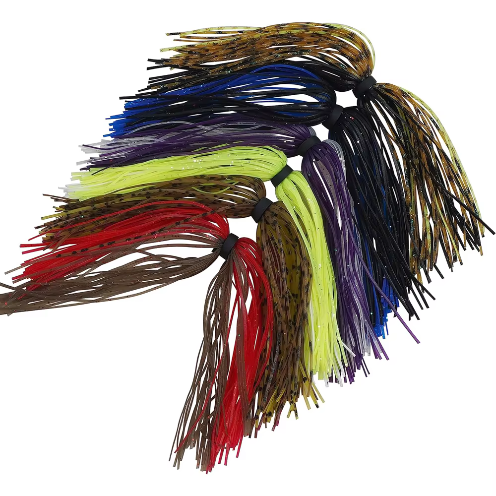 Faldas de silicona para Spinnerbaits y Buzzbaits – Repuesto DIY - imagen 4