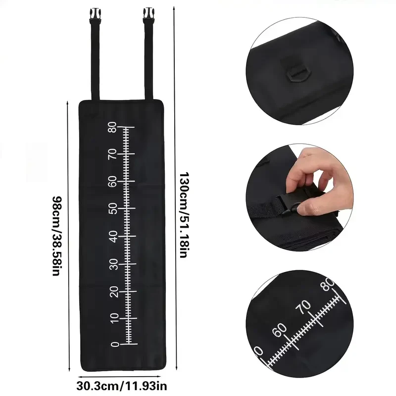 Estera Plegable de Pesca con Cinta Métrica Integrada - imagen 4