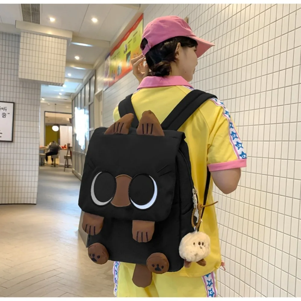 Mochila escolar impermeable gran capacidad Gatito siamés - imagen 5