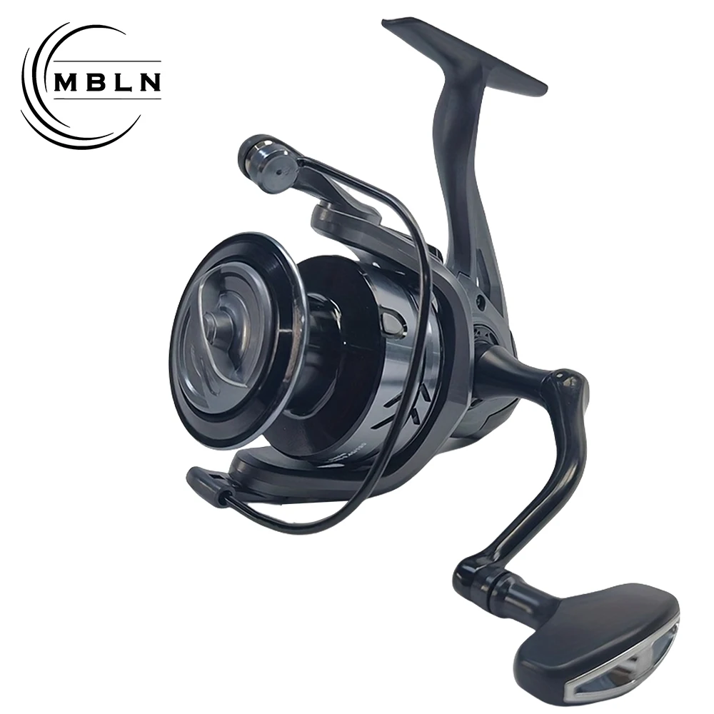 Carrete de pesca giratorio aluminio – Mango para vinilo y señuelos - imagen 2