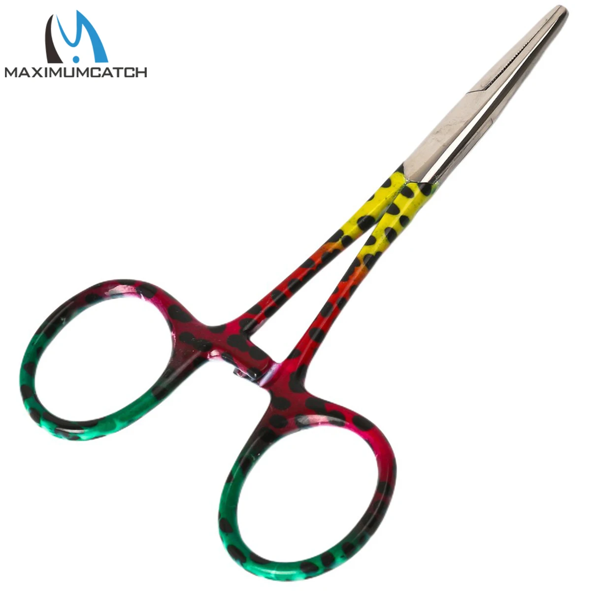 Pinzas de pesca MAXCATCH hemostatas curvas inox para trucha y salmón - imagen 2