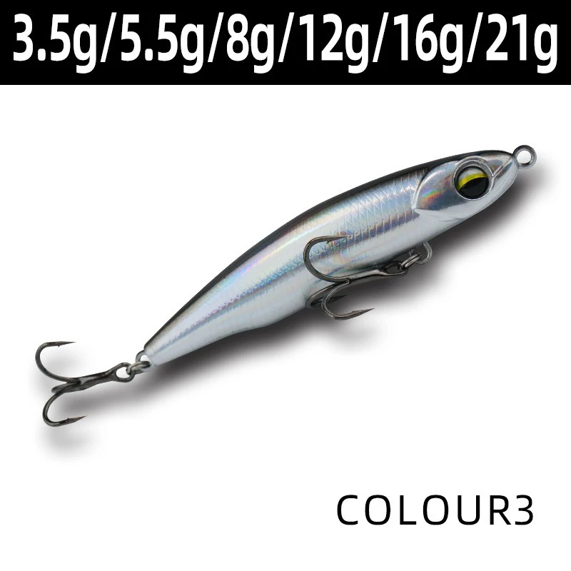 Stickbait tipo lápiz wobbler para trucha y lubina – spinning