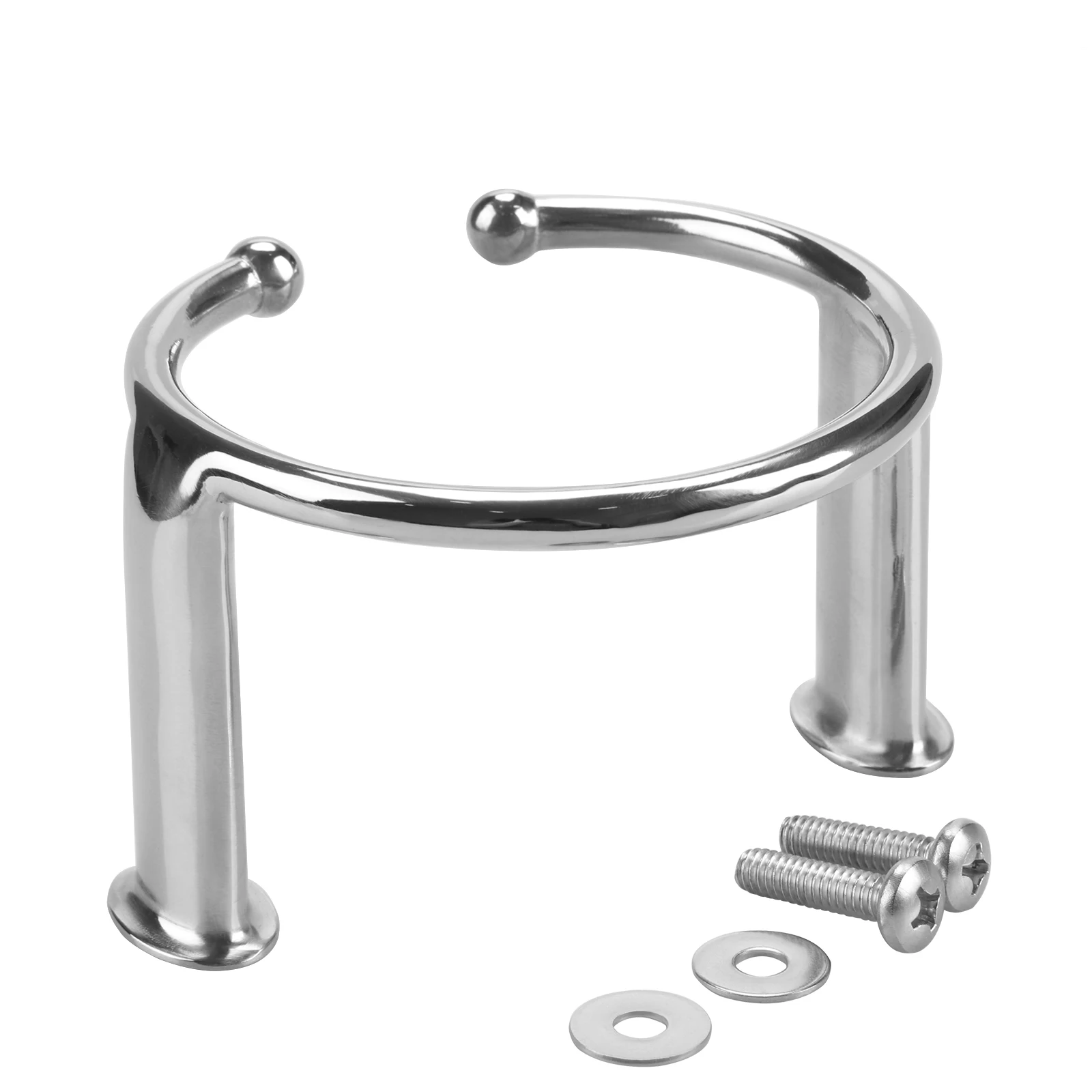 Portavasos acero inoxidable 316 multiusos para barcos y kayak