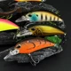 Crankbait flotante realista wobbler jerkbait con anzuelos - imagen 4