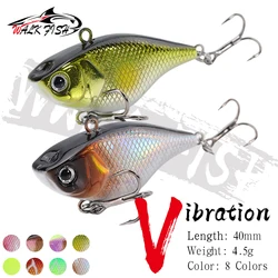 WALK FISH Señuelo duro vibración anzuelos triples