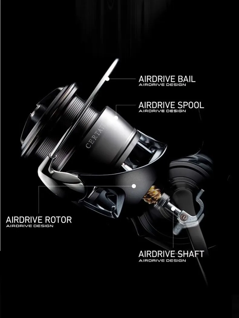 Cuerpo Monocoque de aluminio DAIWA CERTATE