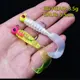 Mrlurion Wobbler de gusano suave para lucio y lubina con caja