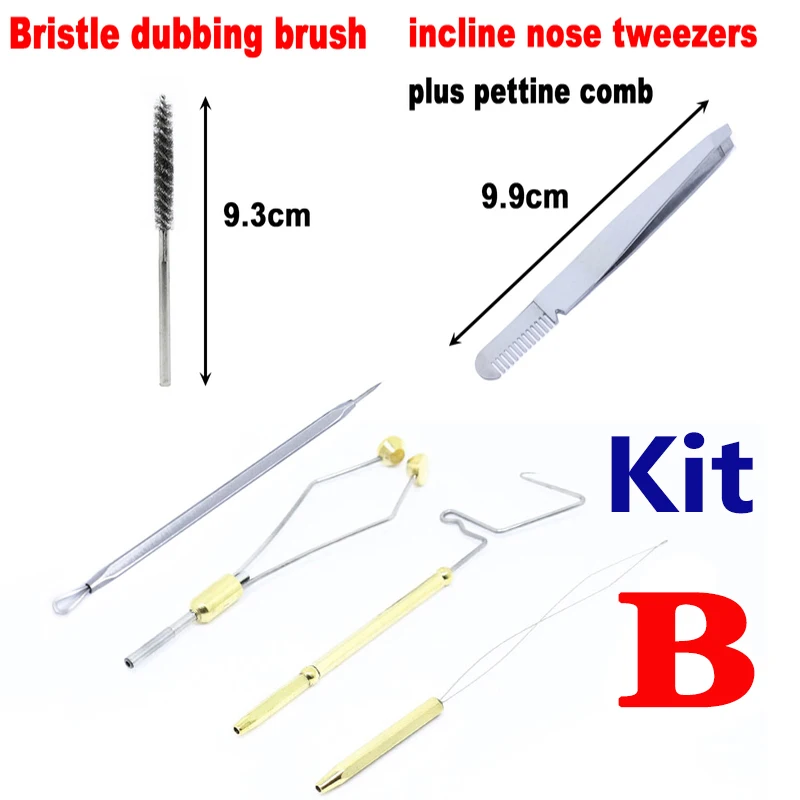 Persuader kit atado de moscas portátil con caja y herramientas - imagen 3