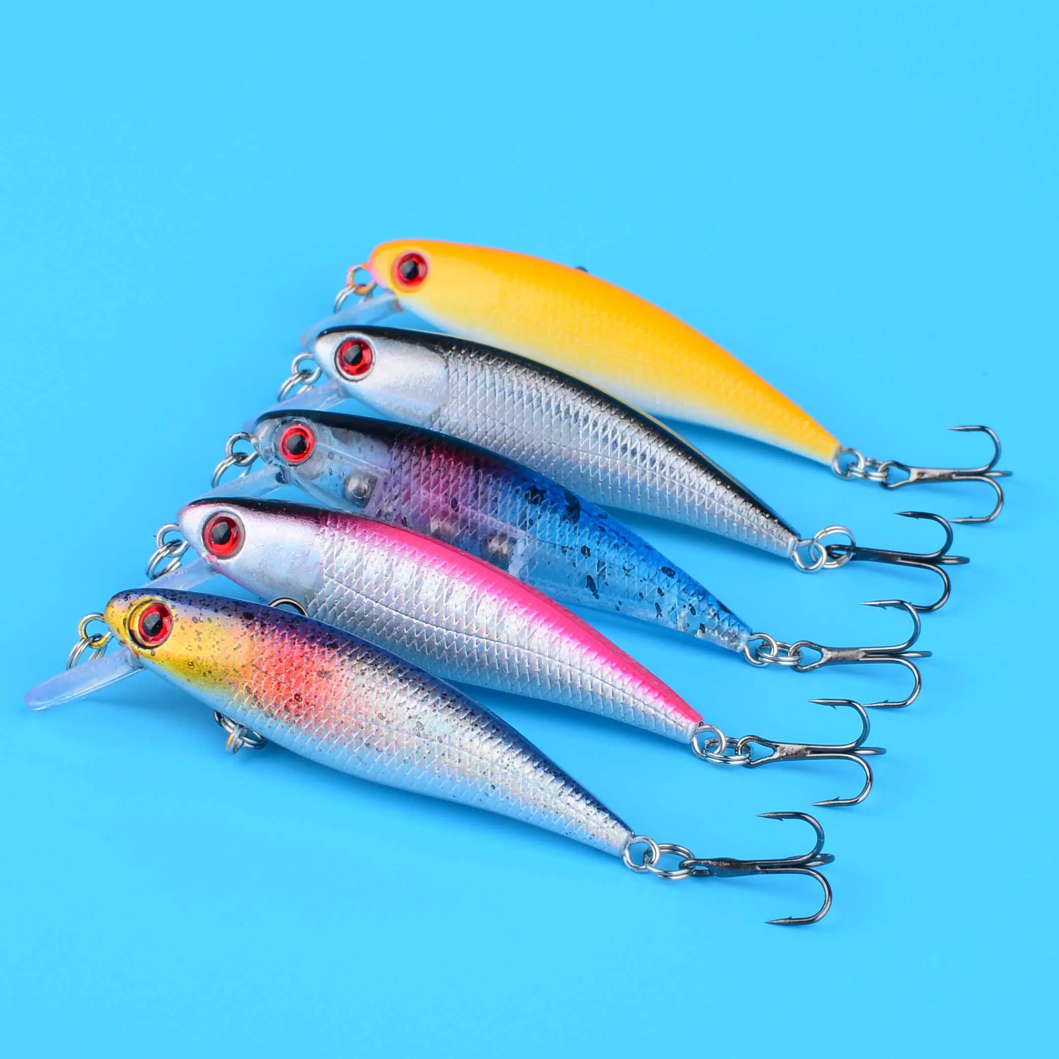 Señuelo Minnow flotante japonés – Jerkbait para lubina y lucio - imagen 3