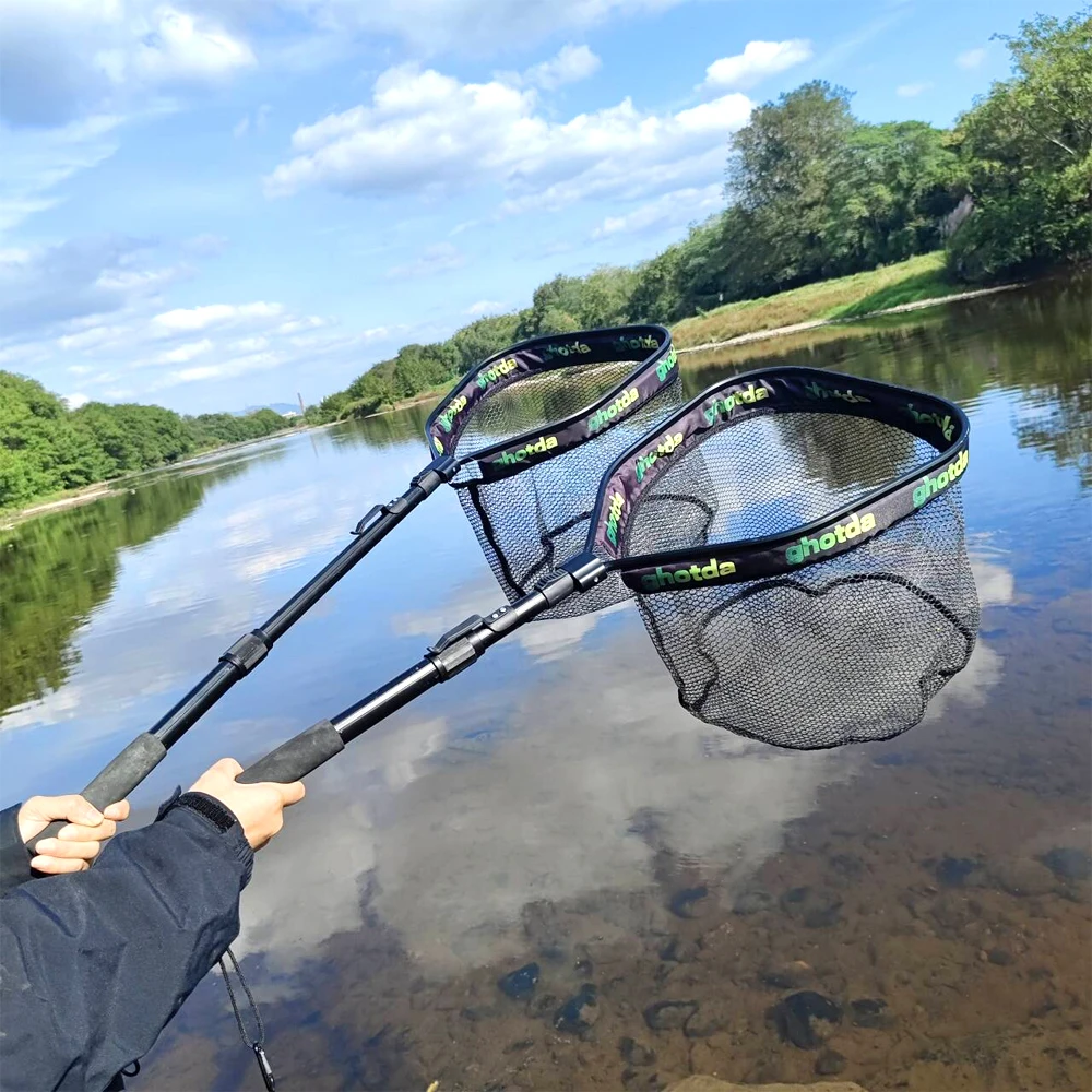 Red de aterrizaje telescópica para pesca con poste de aluminio - imagen 5