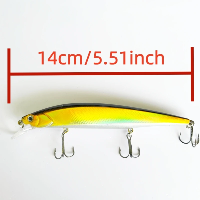 Jackall Big Back Mino Qingwu: minnow anchopeed para pesca en superficie - imagen 5