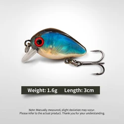 Wobbler Minnow flotante de plástico duro para lubina y lucio