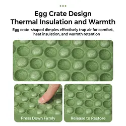 Alfombra de picnic impermeable gruesa portátil para asiento de camping