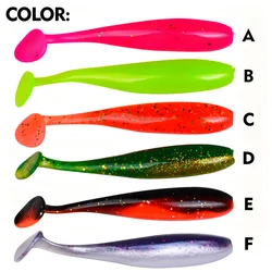 Sunlure Señuelos de silicona PVA en forma de gusano para mar