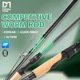 Caña de pesca FISHINGFANS GREENBEE de carbono, potencia ML-M-MH