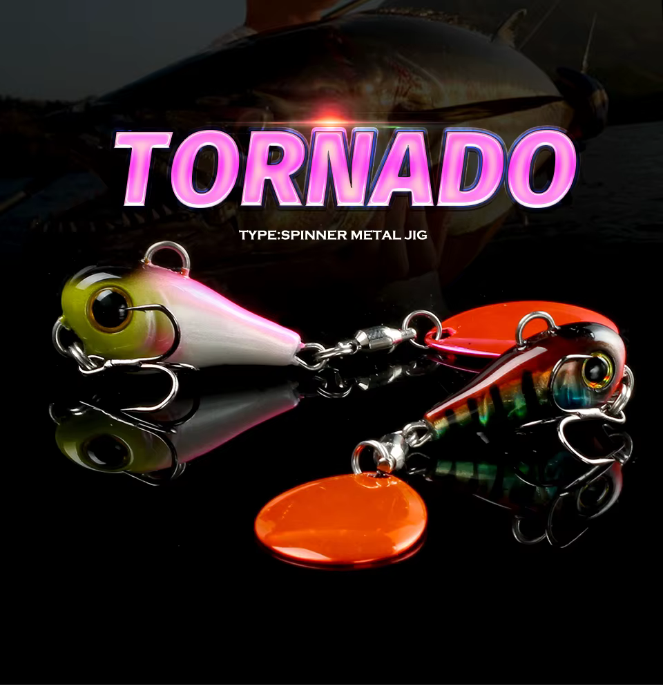 Señuelo LETOYO 21g Spintail Metal Jig vista lateral