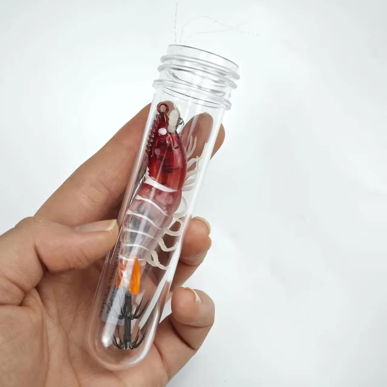 Señuelos de camarón luminosos para calamar en agua salada - imagen 5