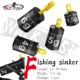 Plomos de pesca desmontables Walk Fish con reemplazo rápido