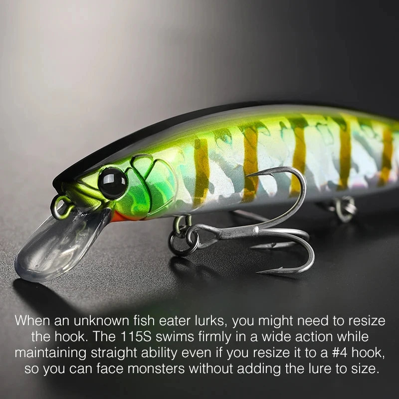 TSURINOYA Señuelo Minnow hundible largo alcance agua salada y dulce - imagen 5
