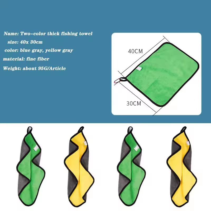 Toalla de pesca absorbente antiadherente para manos y senderismo - imagen 3