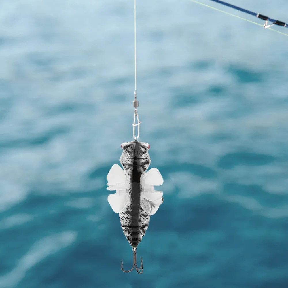 Señuelo para pesca en superficie en arroyo
