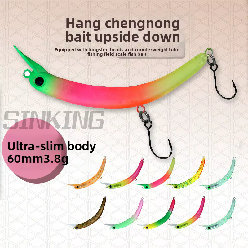 MUKUN 60S Crankbait Trucha – Wobbler señuelo duro para agua dulce - imagen 3