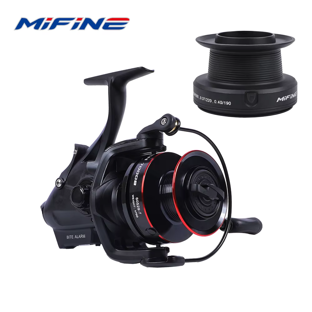 MIFINE BUNSEN Carrete Spinning con alarma y freno doble - imagen 5