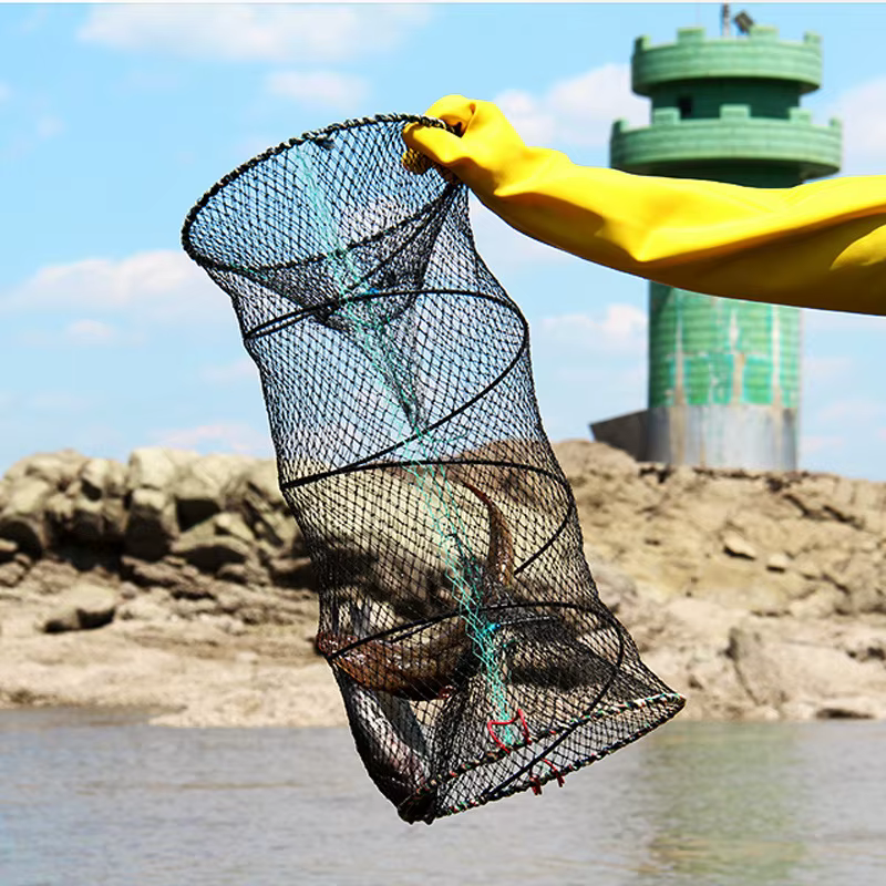 Salabre telescópico plegable para peces y camarones