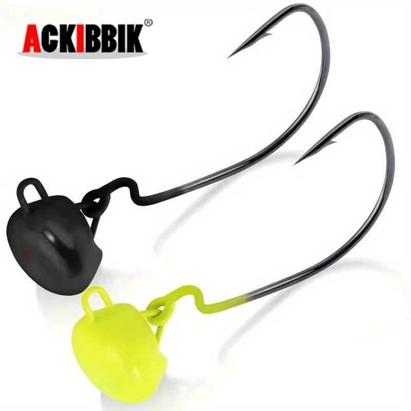 Ned Rig Jig Head anticorrosión para vinilo, agua dulce y salada - imagen 2