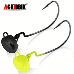 Ned Rig Jig Head anticorrosión para vinilo, agua dulce y salada