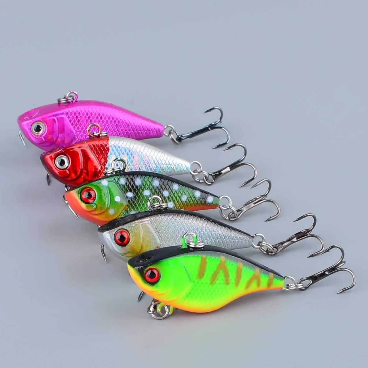 Detalle del cuerpo del señuelo para pesca de arrastre