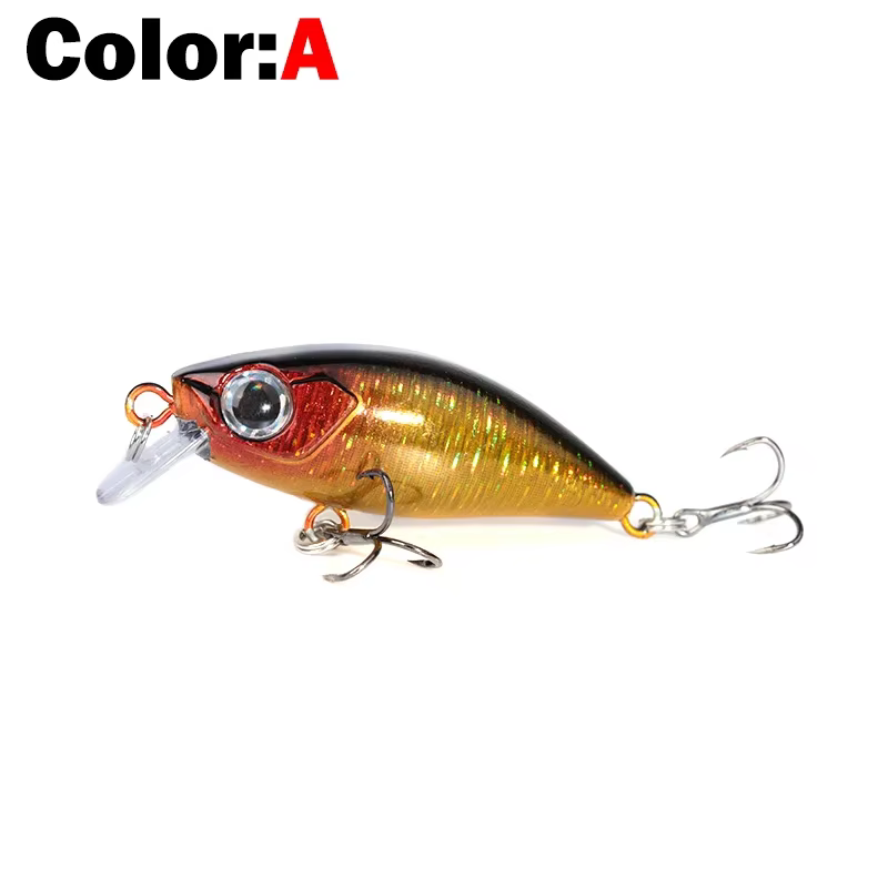 OUTKIT Minnow – Señuelo hundido 4,8g con ojos 3D y sistema magnético
