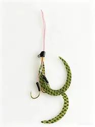 Peche Tai Kabura con faldas silicona y ganchos gemelos asistidos