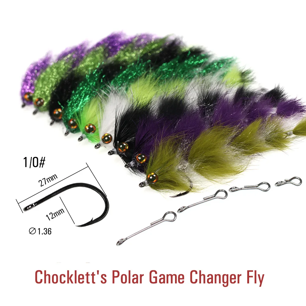 Vtwins Chocklett's Polar Game Changer: mosca articulada para lucio - imagen 2