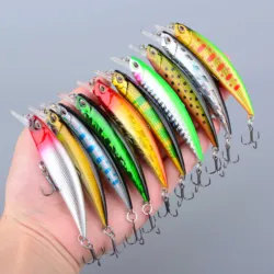 Señuelo Minnow Jerkbait para lucio, perca y lubina en arrastre