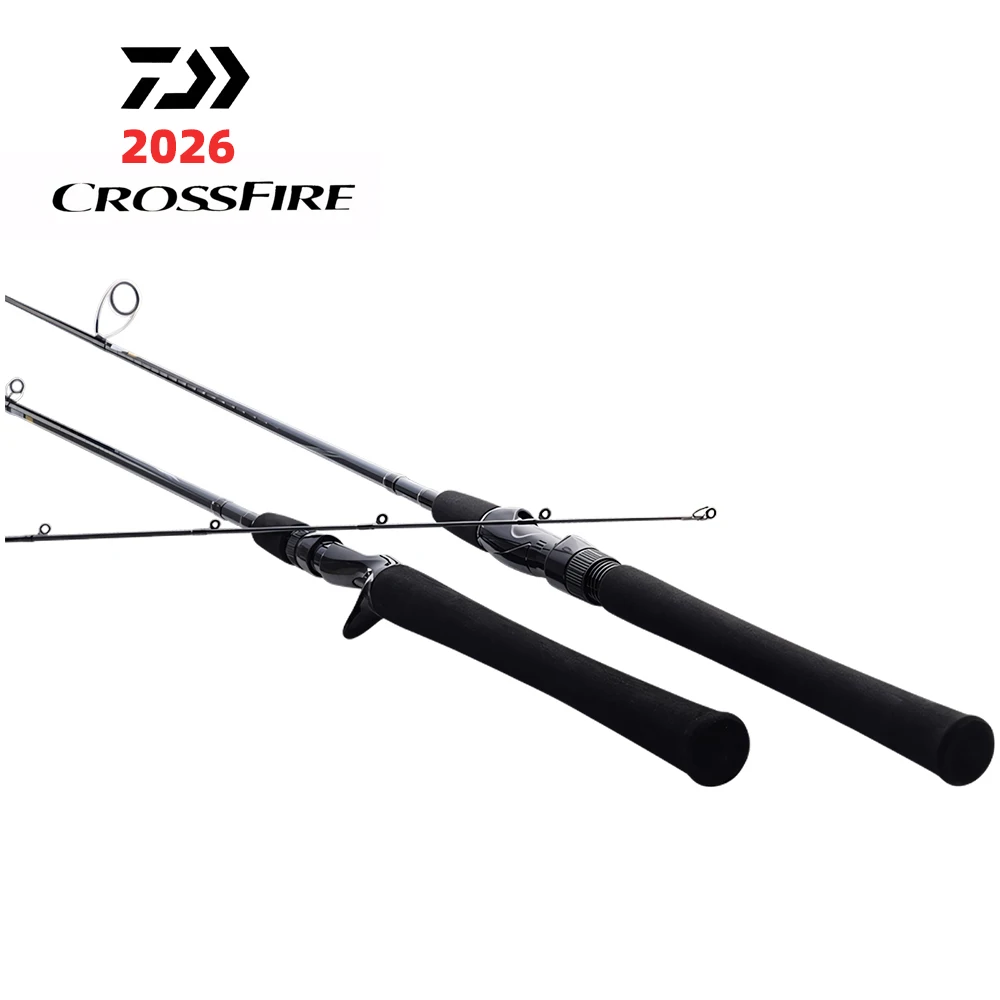 Caña baitcasting Daiwa Crossfire 26 de carbono en tramos - imagen 3