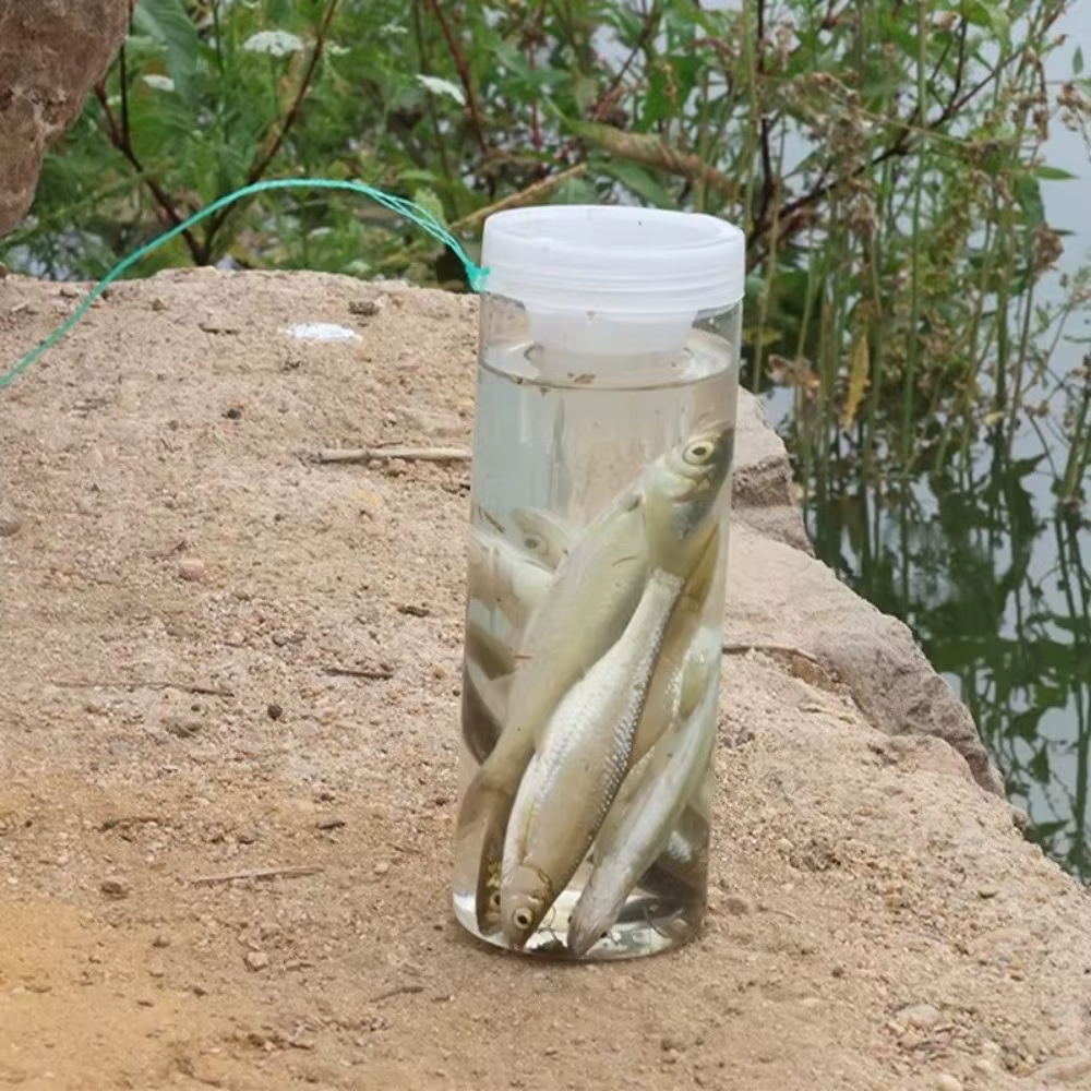 Trampa para peces botella reutilizable de plástico ligero infantil - imagen 4